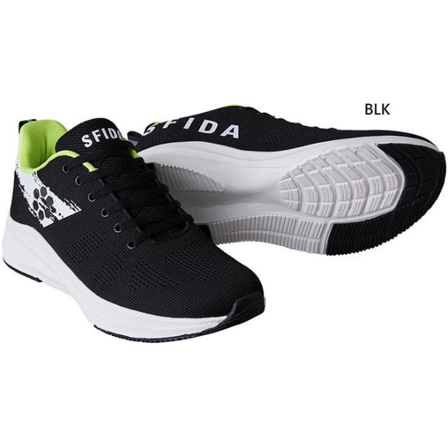 スフィーダ メンズ レディース ピオニエーレ ラン PIONIERE RUN ランニングシューズ サッカー トレーニング ブラック 黒 送料無料 Sfida SF24RN01