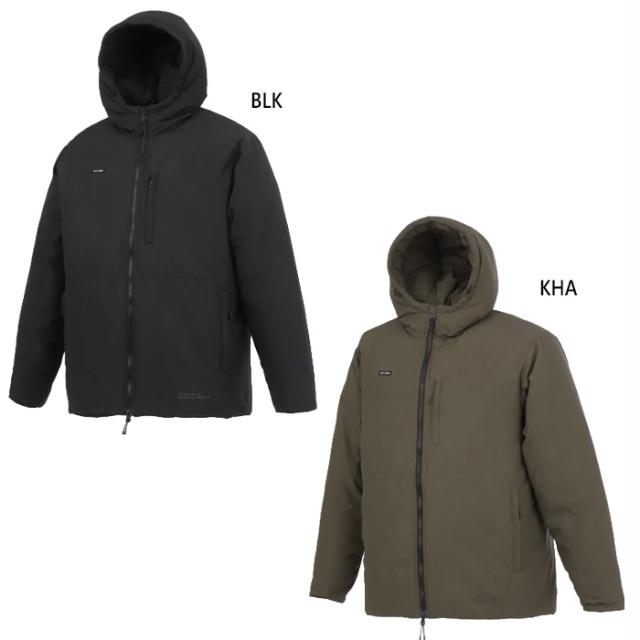 スフィーダ メンズ パデッドハーフ丈ジャケット サッカーウェア フットサルウェア トップス 長袖 アウター 防寒 保温 ブラック 黒 カーキ 送料無料 Sfida SA25510