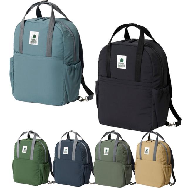 16L シエラデザイン メンズ レディース 60/40 ツーウェイデイパック 2 WAY DAYPACK リュックサック バックパック バッグ 鞄 ブラック 黒 ネイビー ブラウン グリーン 茶色 緑 送料無料 SIERRA DESIGNS S2503