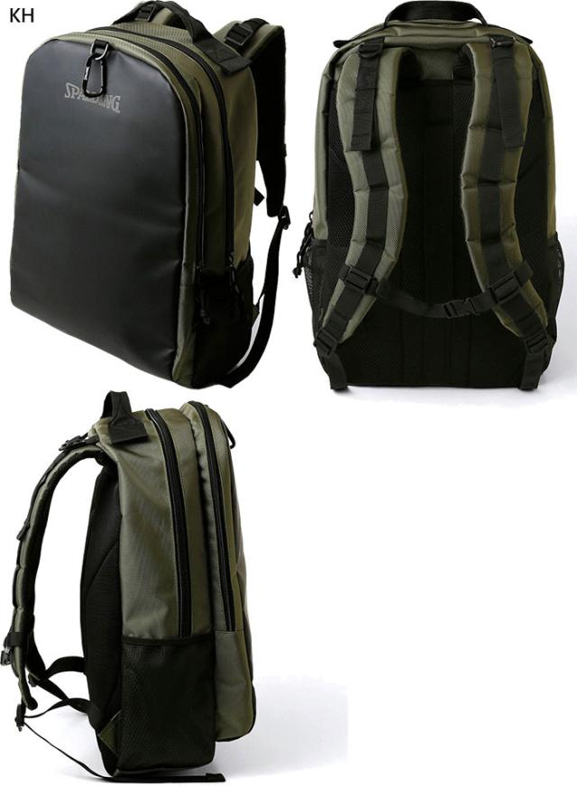 35L スポルディング メンズ レディース ヴァースボックス リュックサック デイパック バックパック バッグ 鞄 ブラック 黒 送料無料 SPALDING 50-012BK 50-012KH 35L スポルディング メンズ レディース ヴァースボックス リュック