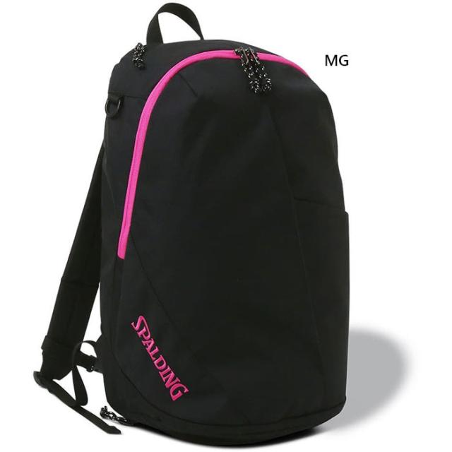 スポルディング メンズ レディース ヴァーシティ バスケットボールバッグ 鞄 リュックサック デイパック バックパック バッグ ブラック 黒 送料無料 SPALDING 50-022MG