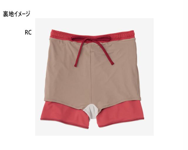 スピード レディース パイルラインショーツ カジュアル水着 ブルー