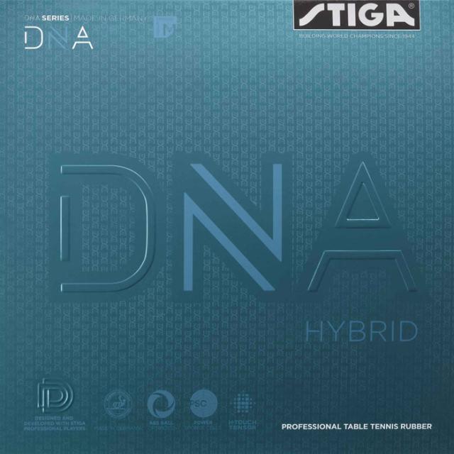 スティガ メンズ レディース ジュニア ディーエヌエー ハイブリッド M DNA HYBRID M 卓球ラケットラバー 裏ソフト ブラック 黒 レッド 赤 送料無料 STIGA 1712-1101-21 1712-1105-21