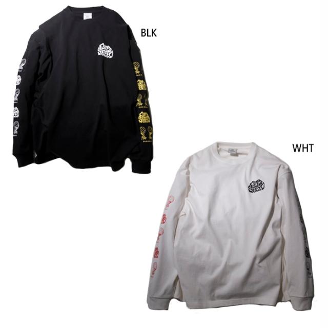 スージョ メンズ レディース プラススージョ ロンT PLUS SULLO LS TEE 長袖Tシャツ ロンT トップス ホワイト 白 ブラック 黒 送料無料 SULLO 1640401005の通販は