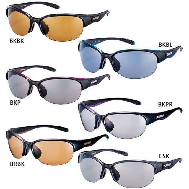 スワンズ レディース ルナ LUNA 偏光レンズモデル サングラス ゴルフ ランニング フィッシング アウトドア スポーツ ブラック 黒 送料無料 SWANS LN-0051 LN-0053 LN-0065 LN-0067