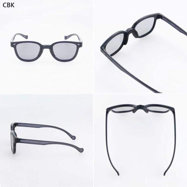 キッズ用サングラス　solasido（ソラシド） ブラック　日本製　眼の紫外線対策 solasido（ソラシド） ブラック SWANS 子供用サングラス キッズ用