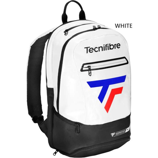 テクニファイバー メンズ レディース 2025 ツアー エンデュランス バックパック TOUR ENDURANCE BACKPACK テニスバッグ リュックサック デイパック ホワイト 白 送料無料 tecnifibre 40TOUW25BP