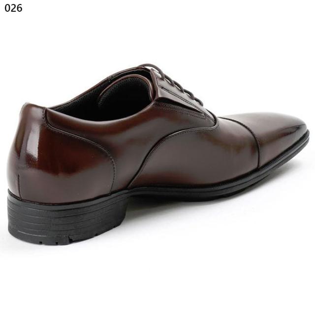 サイズ：26.0cm テクシーリュクス メンズ ビジネスシューズ フォーマル 革靴 本革 内羽根 ストレートチップ 軽量 抗菌 防臭 ブラウン 茶色 送料無料 texcy luxe TU-7032