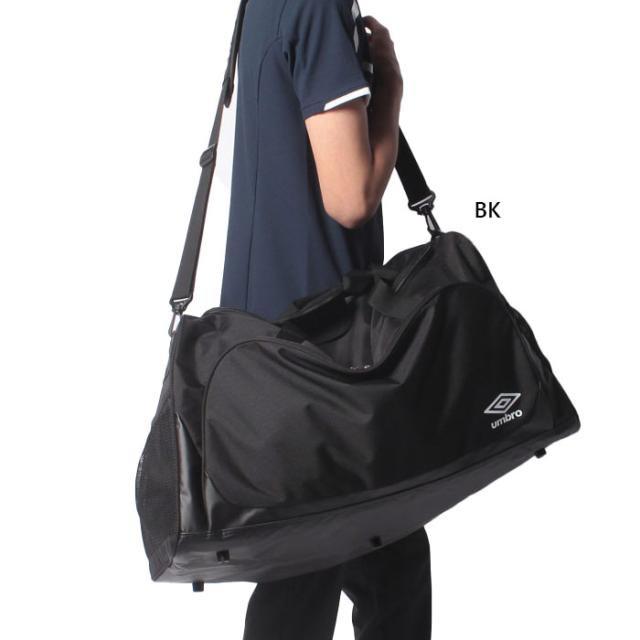 65L アンブロ メンズ レディース 消臭機能付 ツアーバッグ ダッフルバッグ ボストンバッグ ショルダーベルト付き 大容量 ブラック 黒 送料無料 UMBRO UJS1100の通販は