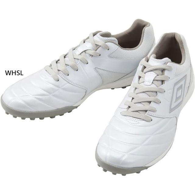ワイド幅 アンブロ メンズ アクセレイター TR WIDE サッカーシューズ トレーニングシューズ ターフ ホワイト 白 送料無料 UMBRO UF5SFCT2M