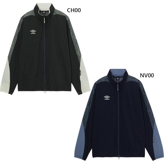 アンブロ メンズ レディース THE THIRD by UMBRO ウィンドジャケット サッカーウェア フットサルウェア トップス 撥水 グレー ネイビー 灰色 送料無料 UMBRO UF6SWB40M