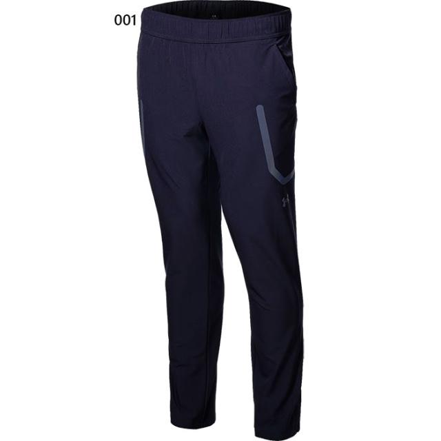 アンダーアーマー メンズ UAブラッシュドウーブン リフレクト パンツ フィットネス トレーニングウェア ボトムス ストレッチ 裏起毛 ブラック 黒 送料無料 UNDER ARMOUR 6007742