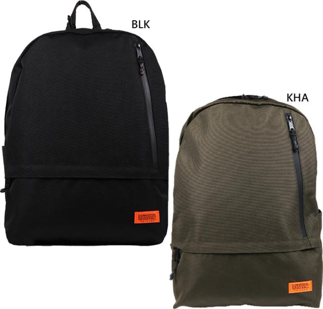 15L ユニバーサルオーバーオール メンズ レディース 11ポケットリュック リュックサック デイパック バックパック バッグ 鞄 肩掛け ブラック 黒 カーキ 送料無料 UNIVERSAL OVERALL VVUVO-003B_1
