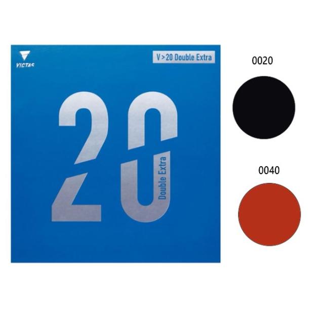 ビクタス メンズ レディース V 20 ダブル エクストラ Double Extra 卓球ラケットラバー 送料無料 VICTAS 200080の通販は 5,925円