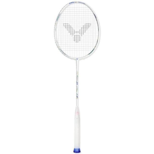 バドミントンラケット ホワイトフレーム ホワイトフレーム バドミントンラケット