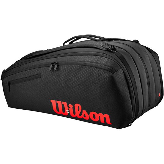15本入れ ウイルソン メンズ レディース クラッシュ V3 ラケットバッグ CLASH V3 15PK RACQUET BAG テニスバッグ 鞄 送料無料 Wilson WR80382010_1