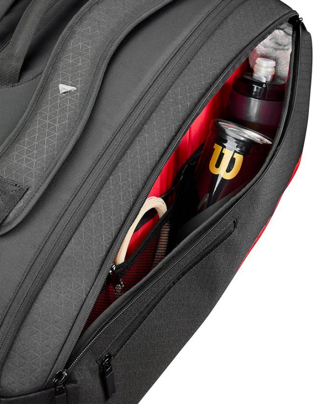 15本入れ ウイルソン メンズ レディース クラッシュ V3 ラケットバッグ CLASH V3 15PK RACQUET BAG テニスバッグ 鞄 送料無料 Wilson WR80382010_5