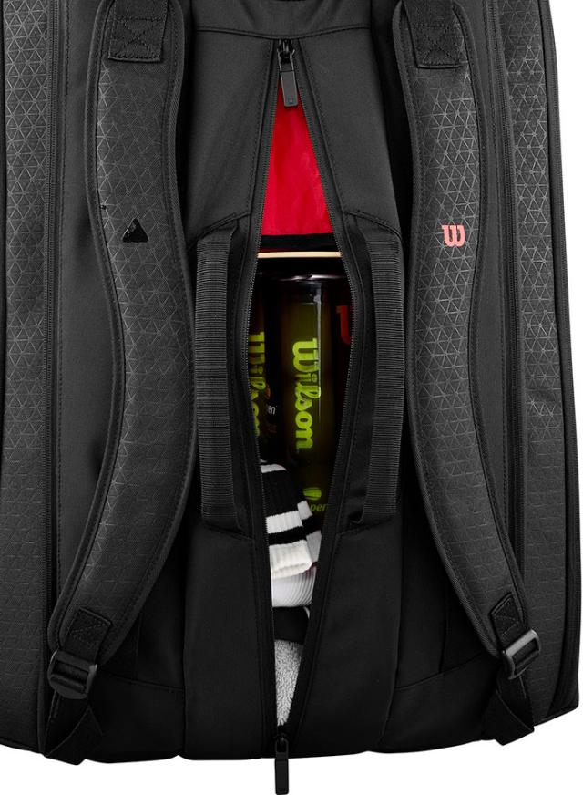 15本入れ ウイルソン メンズ レディース クラッシュ V3 ラケットバッグ CLASH V3 15PK RACQUET BAG テニスバッグ 鞄 送料無料 Wilson WR80382010_8