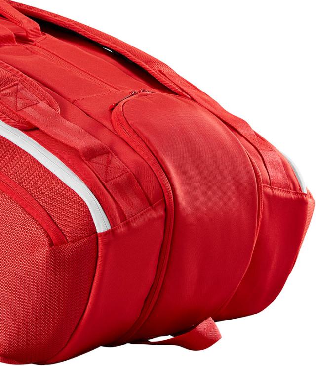 ラケット15本入れ ウイルソン メンズ レディース スーパーツアー レッド Super Tour Red 15PK テニス ラケットバッグ 鞄 レッド 赤 送料無料 Wilson WR80366010_7