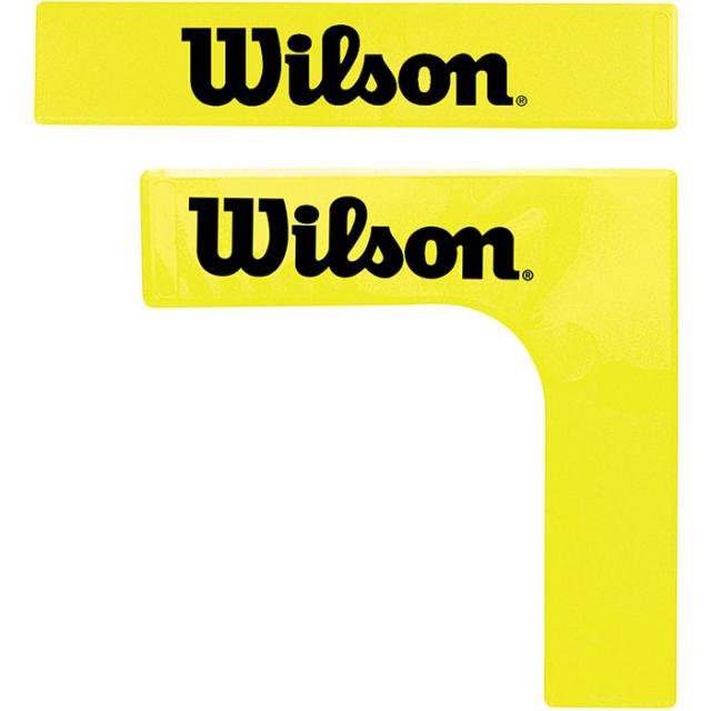 ウイルソン ジュニア キッズ スターターコートライン STARTER COURT LINES テニス用品 練習 トレーニング イエロー 黄色 送料無料 Wilson WRZ2573