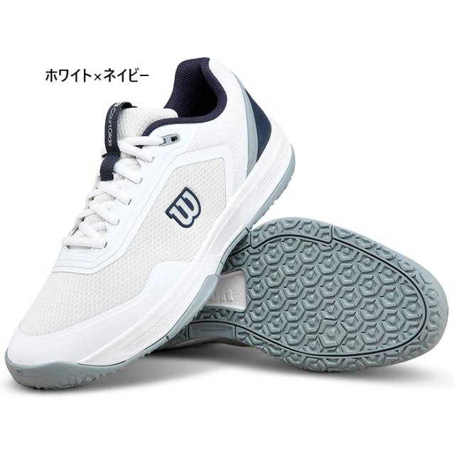 ウイルソン メンズ コートグライド オムニコート COURTGLIDE OMNI テニスシューズ ローカット ホワイト 白 送料無料 Wilson WRS340130U