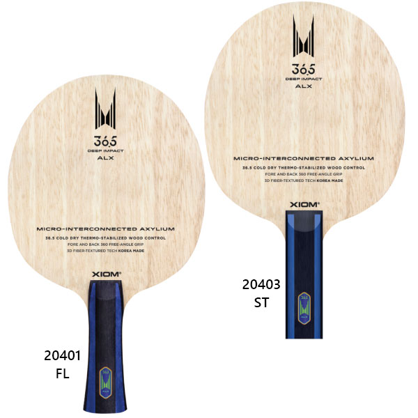 エクシオン メンズ レディース ジュニア 36.5 ALX 卓球 シェークハンドラケット 送料無料 XIOM 20401 20403