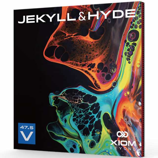 エクシオン メンズ レディース ジキル ハイド V47.5 卓球ラケットラバー 裏ラバー ブラック 黒 レッド 赤 ピンク 送料無料 XIOM 11131の通販は