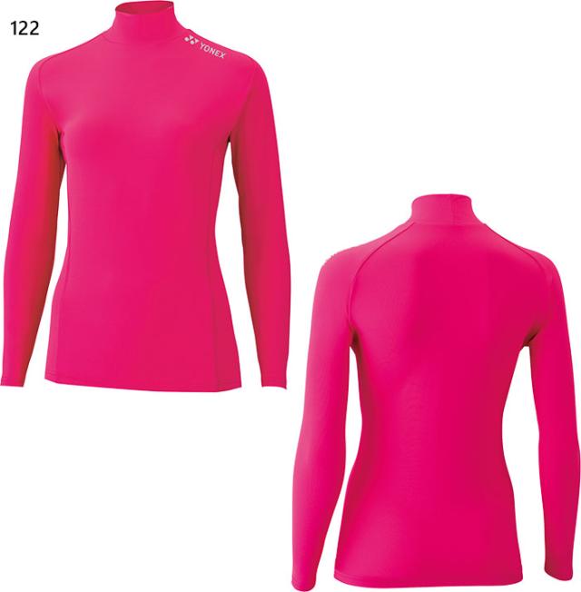 【YONEX】ハイネック長袖シャツ&ロングスパッツ★M ヨネックス レディース STB フィットネスモデル ハイネック長袖