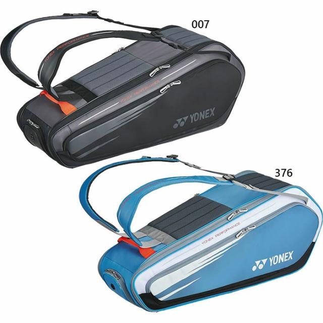 テニス6本用 ヨネックス メンズ レディース ラケットバッグ6 バッグ 鞄 ブラック 黒 ブルー 青 送料無料 YONEX BAG2322R_2