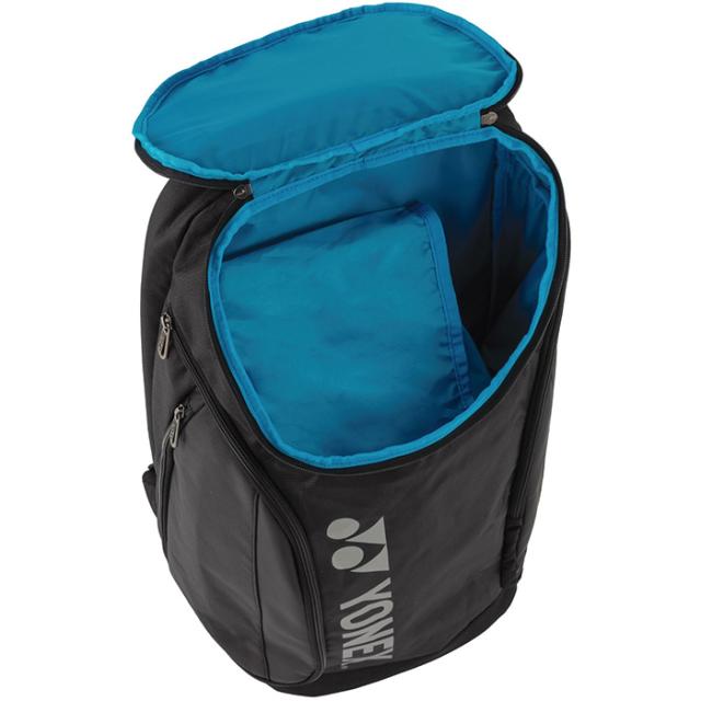 【4月下旬入荷予約商品】 34L ヨネックス メンズ レディース バックパックL テニスバッグ 鞄 リュックサック デイパック テニスラケット2本収納 ブラック 黒 ブルー 青 送料無料 YONEX BAG2408L_2