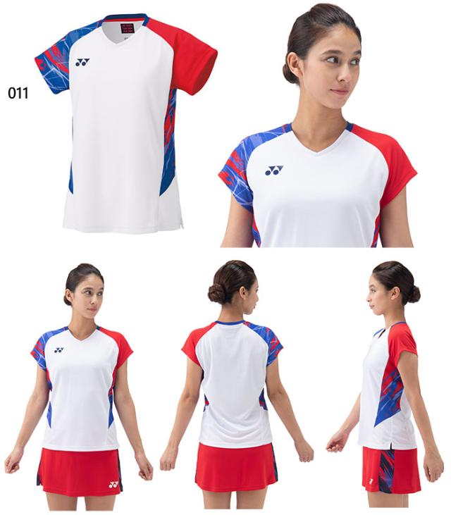 ヨネックス レディース ウィメンズゲームシャツ 半袖 Vネック テニス バドミントンウェア トップス 送料無料 YONEX 20774の通販は ヨネックス レディース ウィメンズゲームシャツ 半袖 Vネック テニス バドミントンウェア トップス 送料無料 YONEX 20774の通販は