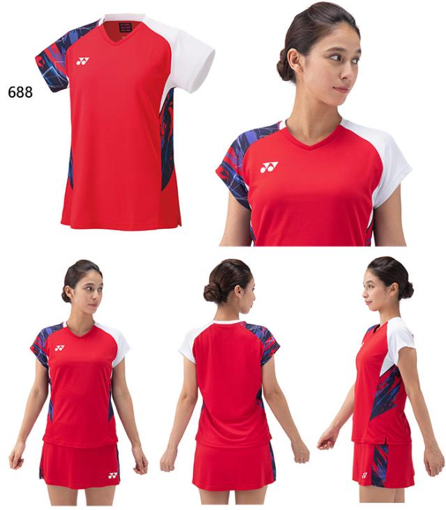 ヨネックス レディース ウィメンズゲームシャツ 半袖 Vネック テニス バドミントンウェア トップス 送料無料 YONEX 20774の通販は ヨネックス レディース ウィメンズゲームシャツ 半袖 Vネック テニス バドミントンウェア トップス 送料無料 YONEX 20774の通販は