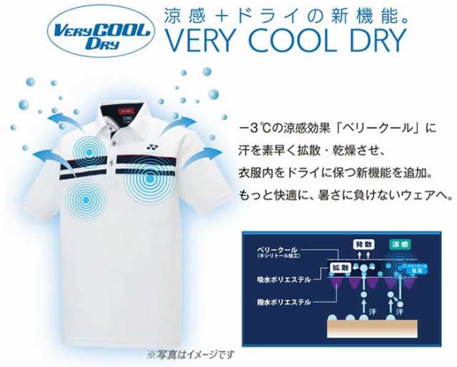 ヨネックス メンズ ゲームシャツ フィットスタイル テニス