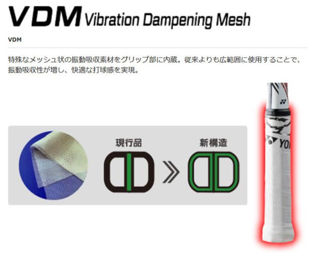 ヨネックス メンズ レディース Vコア 95 硬式ラケット テニスラケット レッド 赤 ベージュ 送料無料 YONEX 07VC95_5
