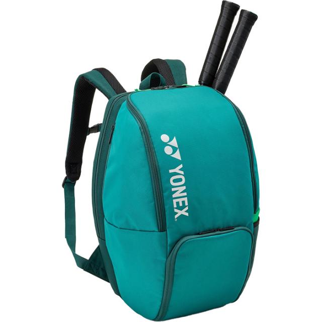30L ラケット2本収納 ヨネックス メンズ レディース バックパックB バッグ 鞄 リュックサック デイパック ペットボトル収納ポケット シューズポケット ブラック 黒 ベージュ グリーン 緑 送料無料 YONEX BAG2408B_1