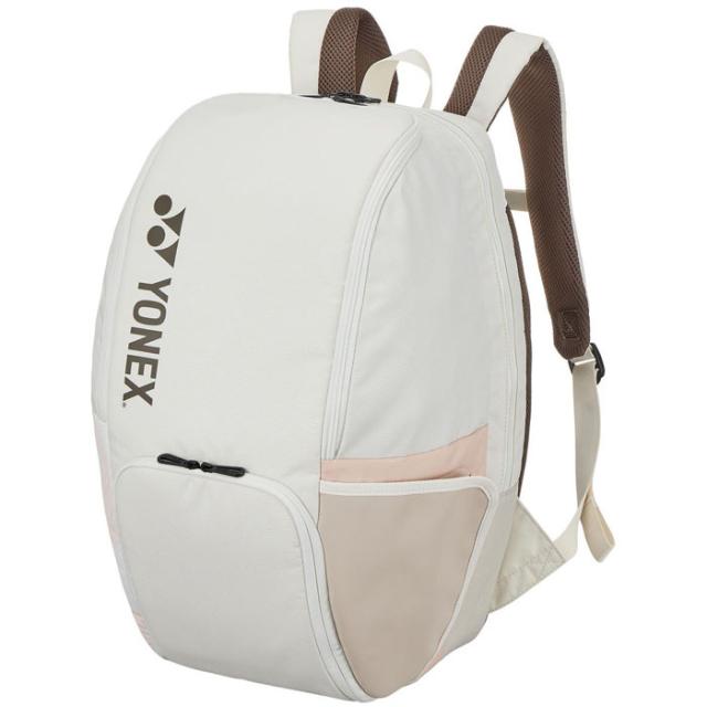 30L ラケット2本収納 ヨネックス メンズ レディース バックパックB バッグ 鞄 リュックサック デイパック ペットボトル収納ポケット シューズポケット ブラック 黒 ベージュ グリーン 緑 送料無料 YONEX BAG2408B_9