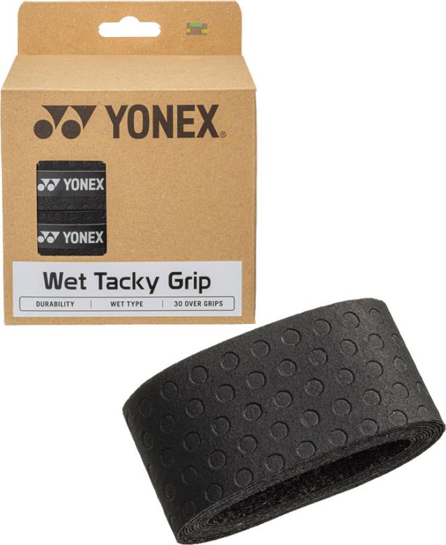 30本入り ヨネックス メンズ レディース ウェットタッキーグリップ テニス用品 グリップテープ ウェットタイプ 吸汗 ホワイト 白 ブラック 黒 送料無料 YONEX AC15430の通販は