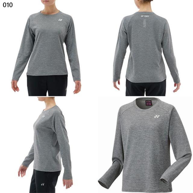 ヨネックス ウィメンズロングスリーブTシャツ グレー 16721 サイズＯ ヨネックス YONEX Yonex ヨネックス テニス ウィメンズロングスリーブ