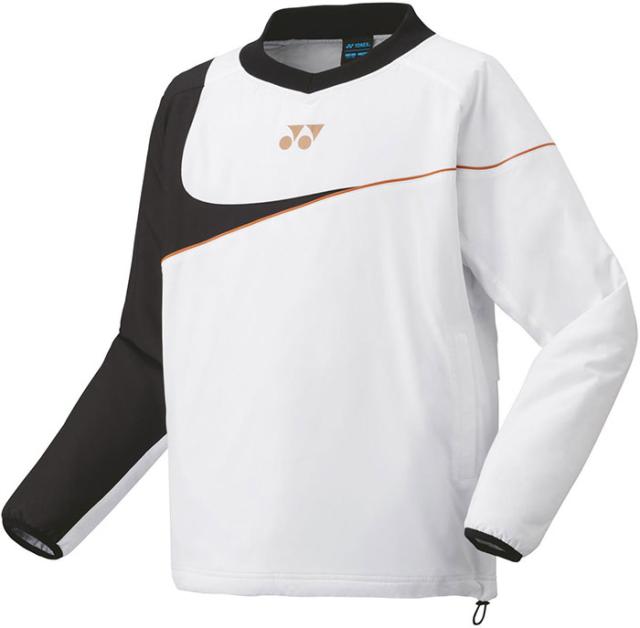 ヨネックス ジュニア キッズ 中綿Vブレーカー テニス バドミントンウェア トップス ホワイト 白 グレー 灰色 送料無料 YONEX 90091Jの通販は