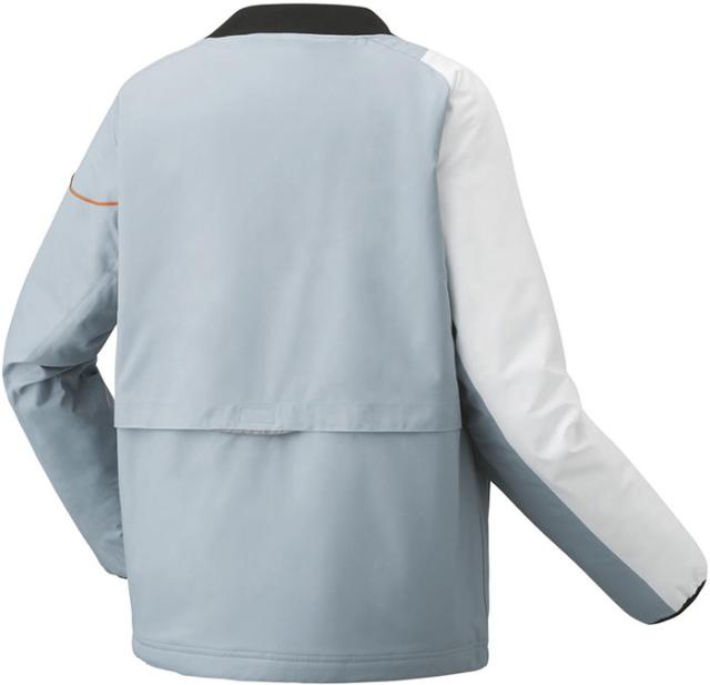 ヨネックス ジュニア キッズ 中綿Vブレーカー テニス バドミントンウェア トップス ホワイト 白 グレー 灰色 送料無料 YONEX 90091Jの通販は