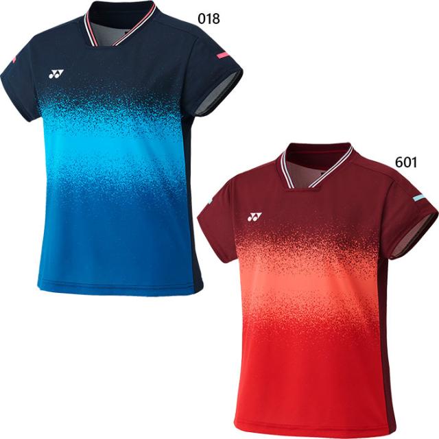 ヨネックス レディース ゲームシャツ テニス バドミントンウェア トップス ブルー 青 ピンク 送料無料 YONEX 20914