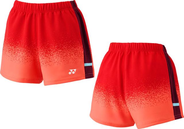 ヨネックス レディース ニットショートパンツ テニス バドミントンウェア ボトムス ブルー 青 ピンク 送料無料 YONEX 25110_3