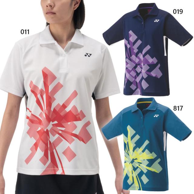 美品　YONEX バドミントンゲームシャツ　レディースO YONEX ヨネックス レディース ゲームシャツ バドミントン