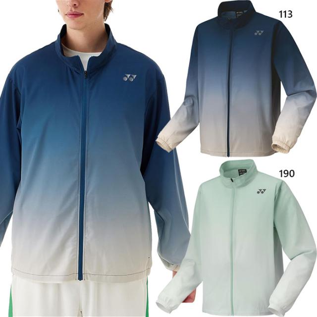 ヨネックス メンズ レディース ユニウォームアップシャツ フィットスタイル テニス バドミントンウェア トップス 長袖 UVカット 送料無料 YONEX 50171