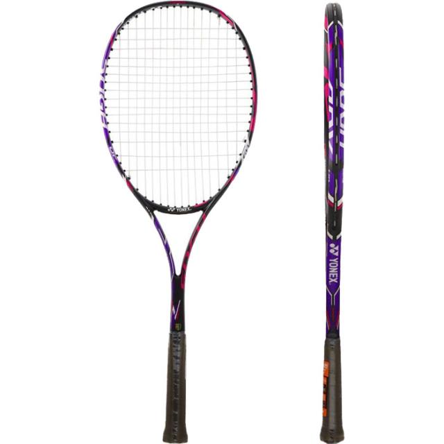 6番　紫色 軟式テニスラケット ヨネックス YONEX 軟式テニス 未張りラケット ジオブレイク80S