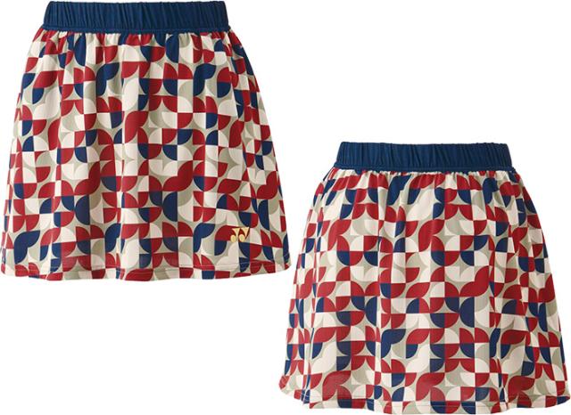 ヨネックス レディース ウィメンズスカート バドミントン ウェア 競技 テニス スカート ボトムス 吸汗速乾 UVカット レッド ブラウン 赤 茶色 送料無料 YONEX 26177 ヨネックス レディース スカート テニス バドミントンウェア ボトムス