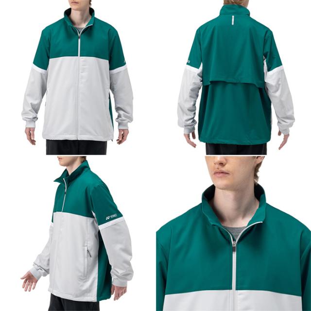 ヨネックス メンズ レディース ユニ裏地付ウィンドウォーマーシャツ