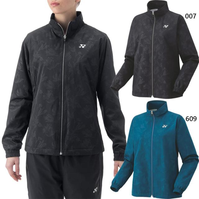 ヨネックス レディース 裏地付ウィンドウォーマーシャツ テニス バドミントンウェア トップス 上着 アウター 長袖 ブラック 黒 ブルー 青 送料無料 YONEX 78078