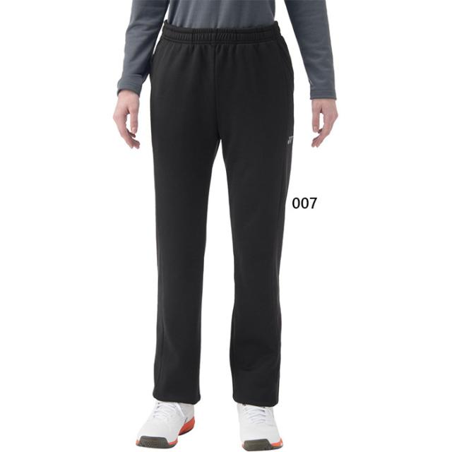 ヨネックス レディース ニットウォームアップパンツ テニス バドミントンウェア ボトムス ブラック 黒 送料無料 YONEX 68115