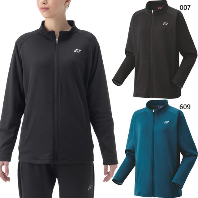 ヨネックス レディース ニットウォームアップシャツ テニス バドミントンウェア トップス 吸汗速乾 防寒 保温 ブラック 黒 送料無料 YONEX 58113